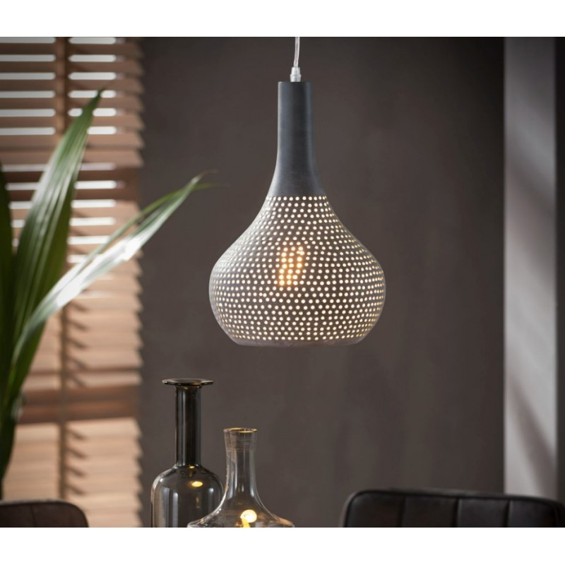 ZI Hanging lamp 1L industry concrete cone